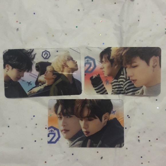Other Got7 Kpop Arrival Transparent Photo Cards 3pc Poshmark